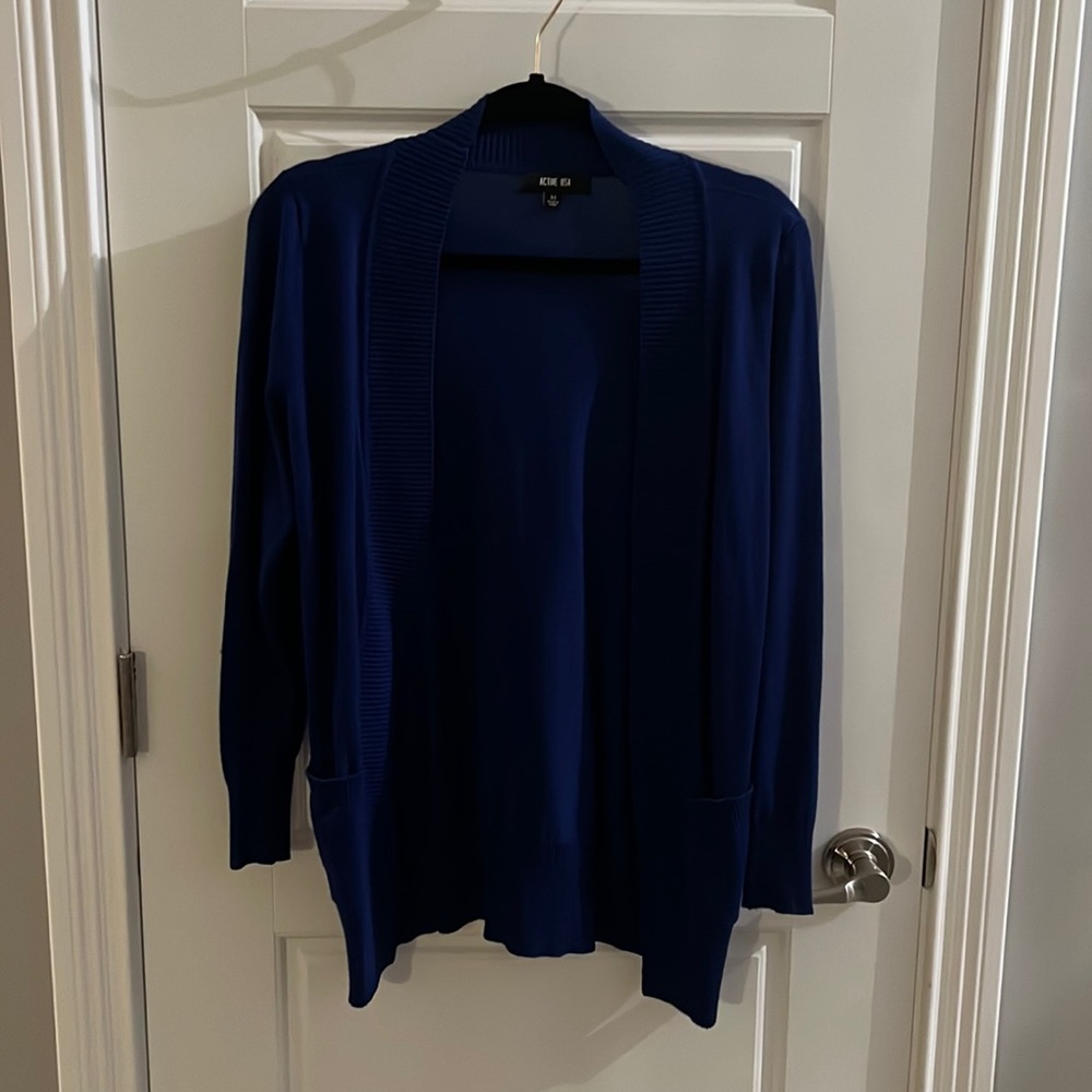 Royal Blue Cardigan